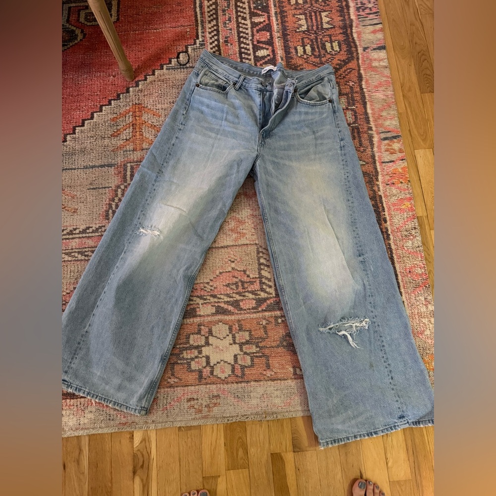 Zara wide leg jeans